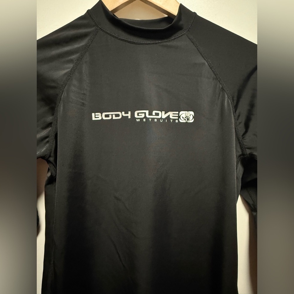 Body Glove Men's Black Rash Guard UV Protection Size L - Picture 2 of 10